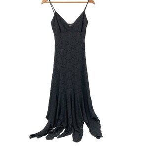 Vintage Le Chateau Lace Asymmetrical Dress